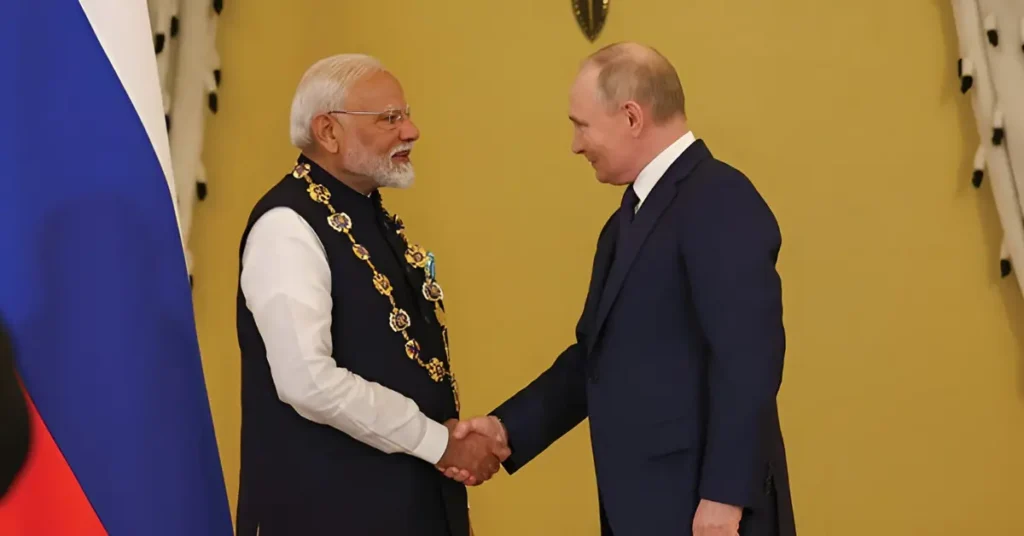 modi russains honour