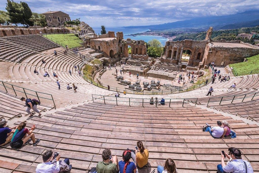 Fake Greek amphitheater