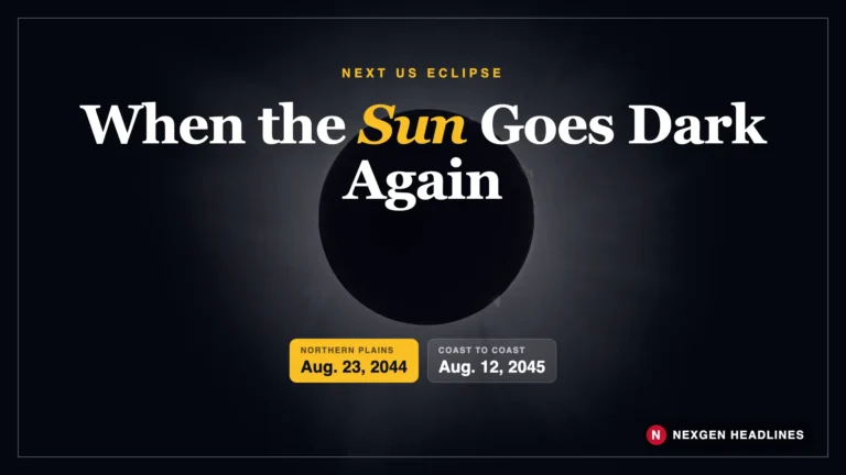 Next total solar eclipse in the US 2044 2045