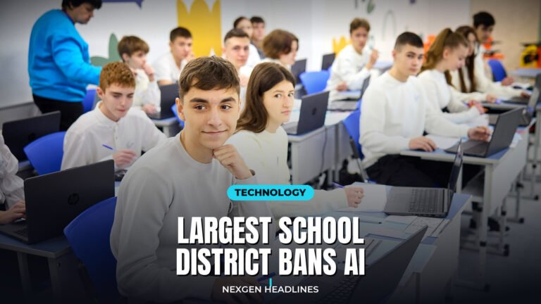Largest school district bans AI - Nexgen Headlines