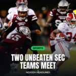 Two unbeaten SEC teams meet - Nexgen Headlines