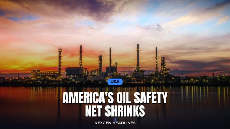 America's oil safety net shrinks - Nexgen Headlines