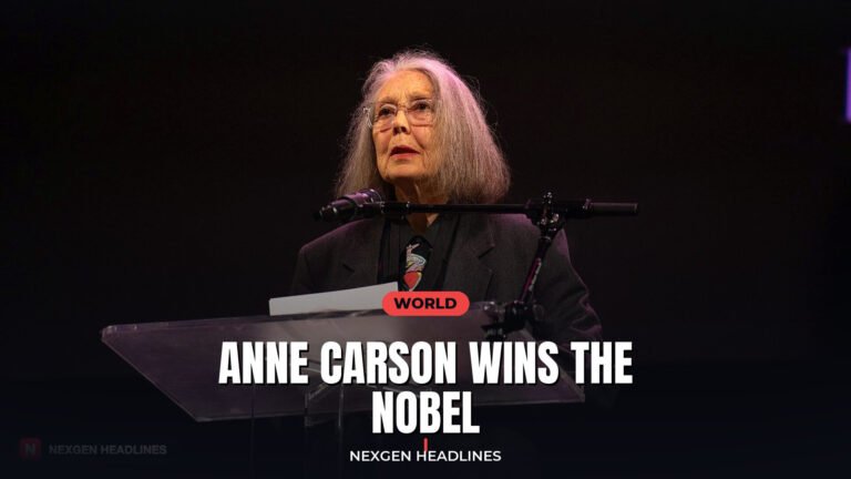 Anne Carson Wins the 2026 Nobel Prize in Literature: Who She Is and Which Books to Read