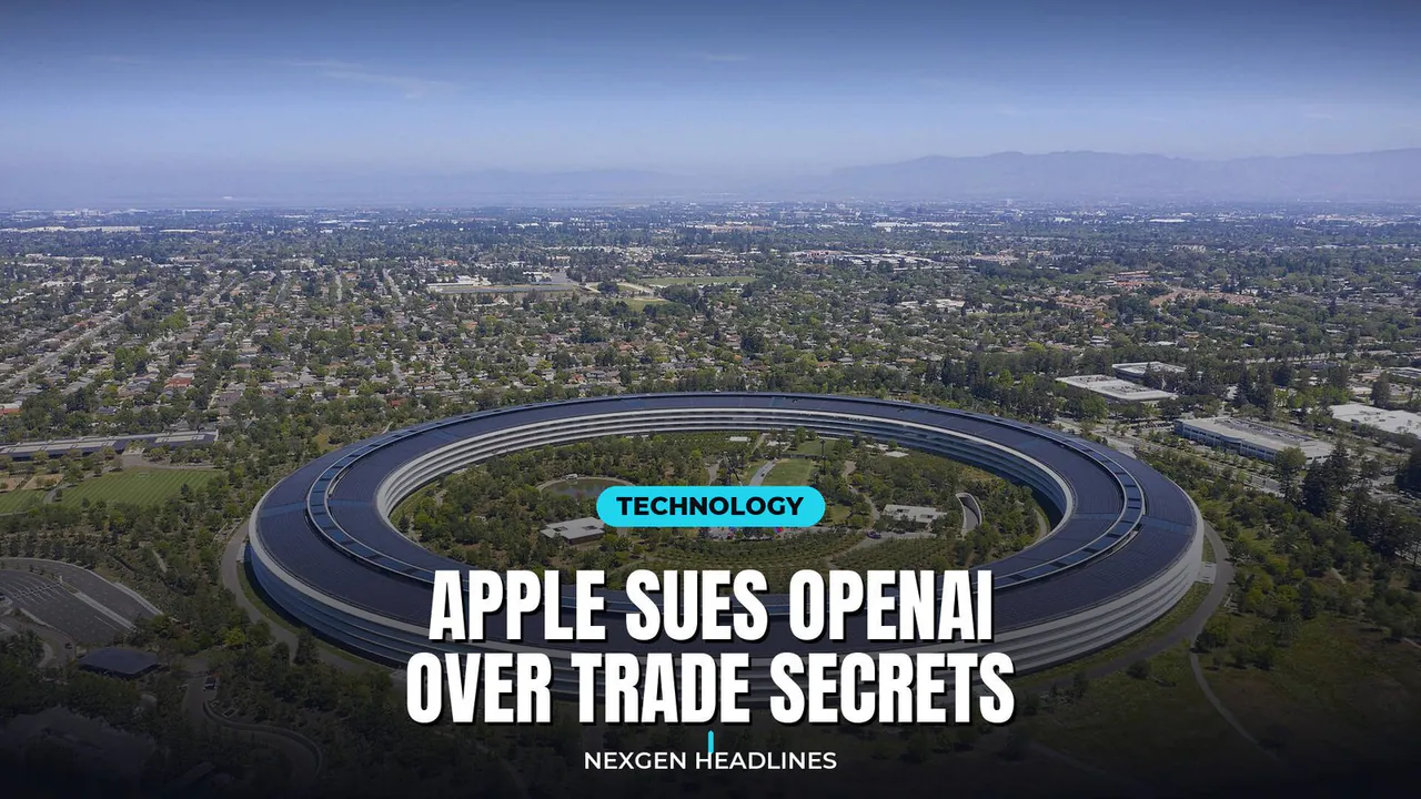 Apple sues OpenAI over trade secrets - Nexgen Headlines