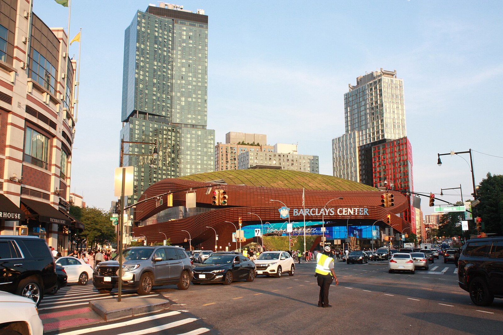 Barclays Center in Brooklyn, home of the Nets