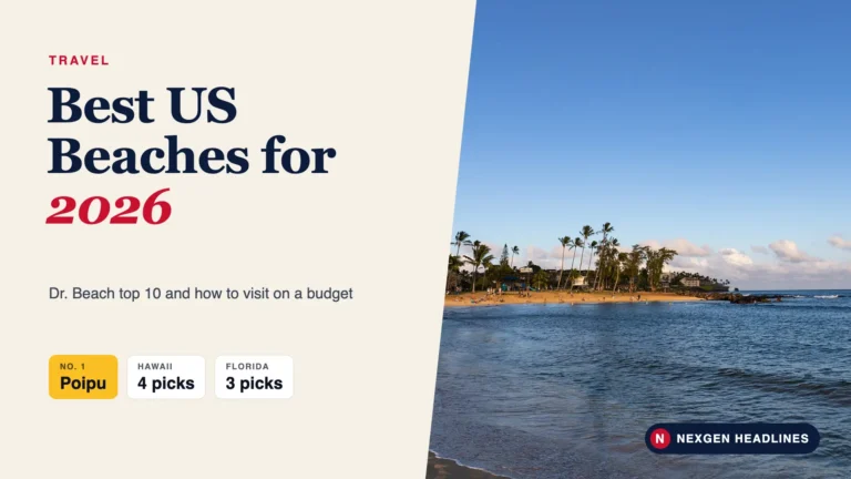 Best beaches in the USA 2026 Dr. Beach top 10