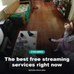 A living room television, illustrating free streaming services in the US