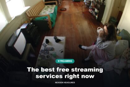 A living room television, illustrating free streaming services in the US