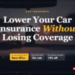 How to lower car insurance without losing coverage featured image