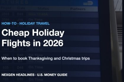 How to find cheap Thanksgiving and Christmas flights