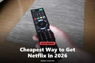 Choosing a streaming app with a TV remote