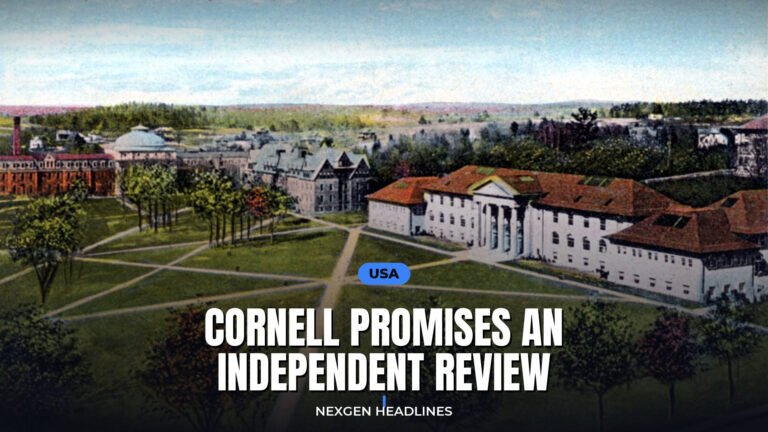 Cornell promises an independent review - Nexgen Headlines