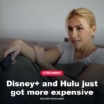 Person watching television on a couch, illustrating the Disney+ and Hulu price increase