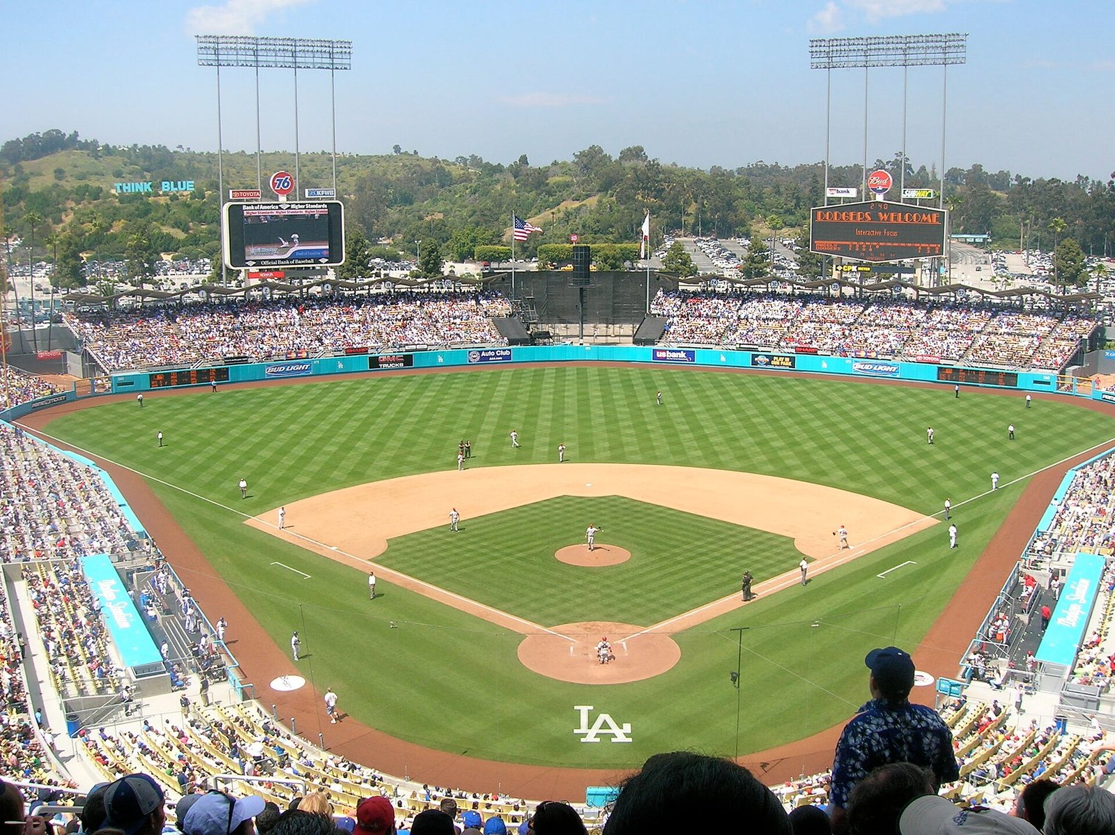Dodger Stadium in Los Angeles