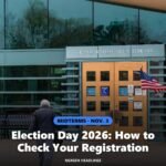 Election Day 2026 voter registration guide