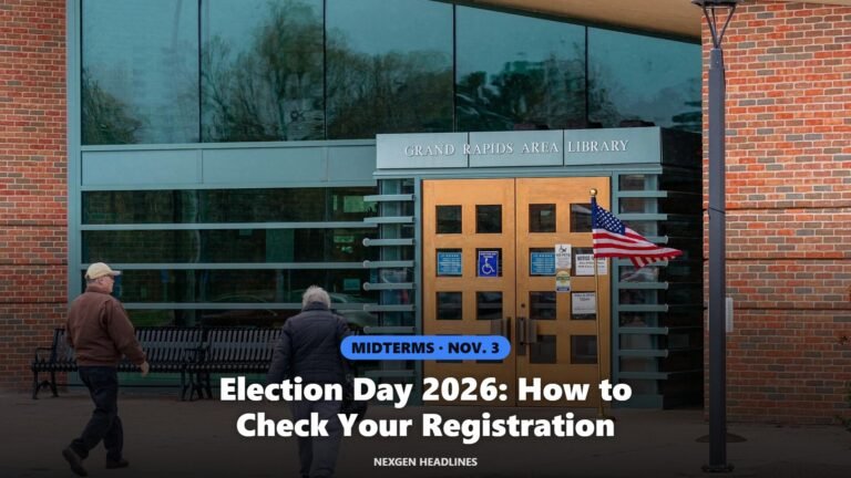 Election Day 2026 voter registration guide