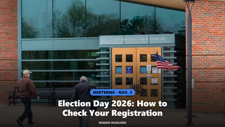 Election Day 2026 voter registration guide
