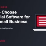 How to choose essential software for a US small business