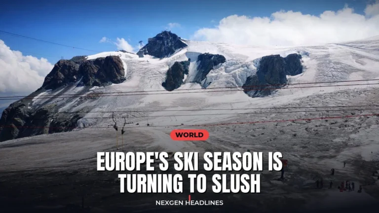 Europe's ski season is turning to slush - Nexgen Headlines