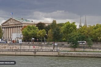 France's National Assembly at the Palais Bourbon in Paris