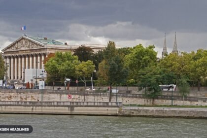 France's National Assembly at the Palais Bourbon in Paris