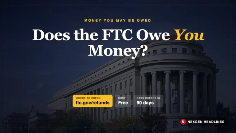 Does the FTC owe you money: the FTC headquarters in Washington