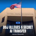 DOJ alleges a secret AI transfer - Nexgen Headlines