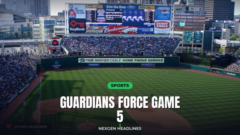 Guardians force Game 5 - Nexgen Headlines