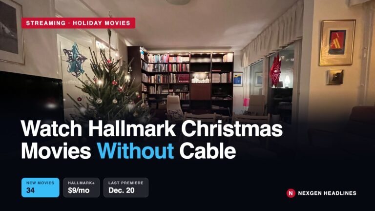 How to Watch Hallmark Christmas Movies Without Cable in 2026