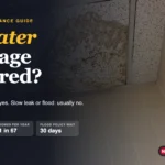 Water-damaged ceiling tiles: does homeowners insurance cover water damage?
