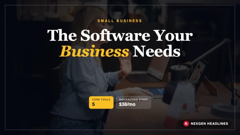 Essential software for a US small business