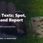 How to spot and report scam text messages