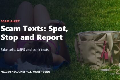 How to spot and report scam text messages