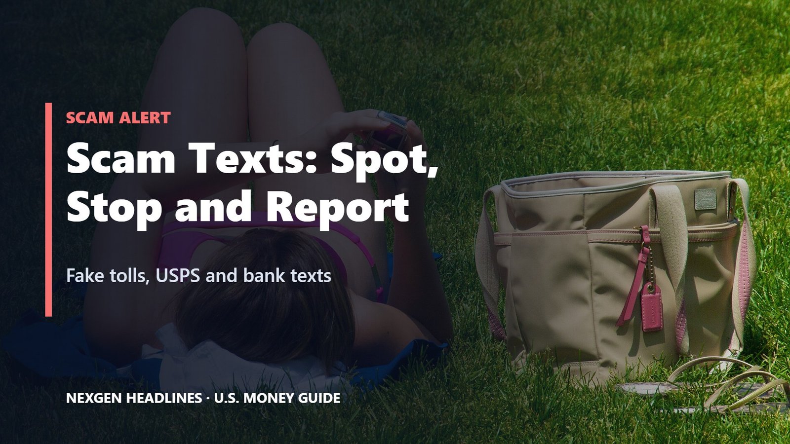 How to spot and report scam text messages