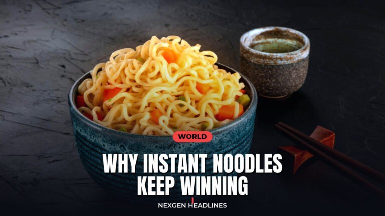 Why instant noodles keep winning - Nexgen Headlines