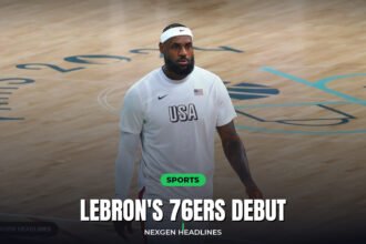LeBron's 76ers debut - Nexgen Headlines