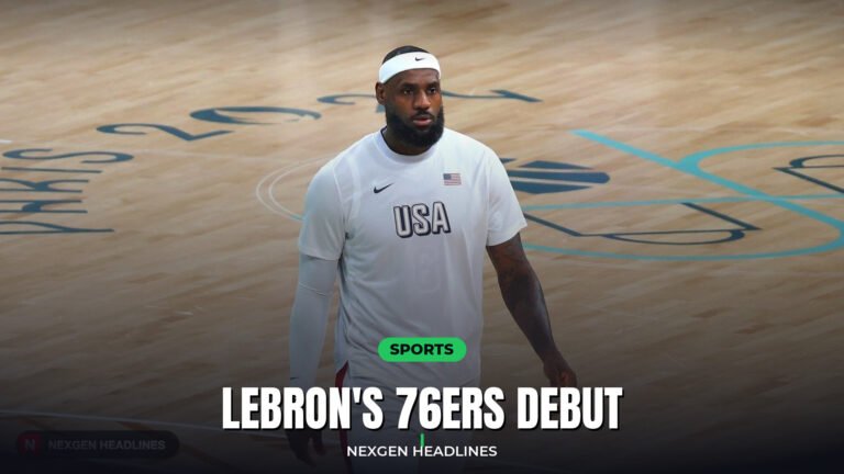 LeBron's 76ers debut - Nexgen Headlines