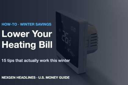 How to lower your heating bill this winter