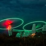 A U.S. Marine Corps MV-22 Osprey