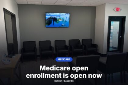 A medical clinic waiting room