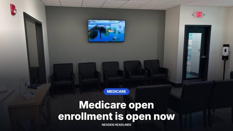 A medical clinic waiting room