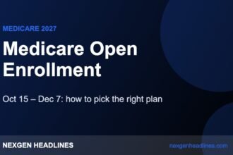 Medicare Open Enrollment – Oct 15 – Dec 7: how to pick the right plan