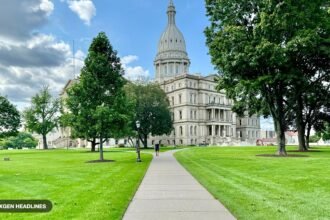 Michigan State Capitol in Lansing