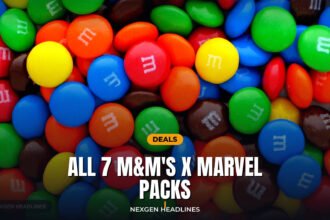 All 7 M&M's x Marvel packs - Nexgen Headlines