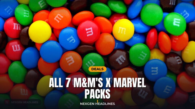 All 7 M&M's x Marvel packs - Nexgen Headlines