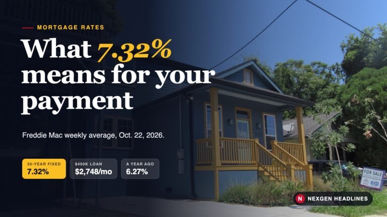 House for sale in New Orleans: what a 7.32% mortgage rate means for your payment