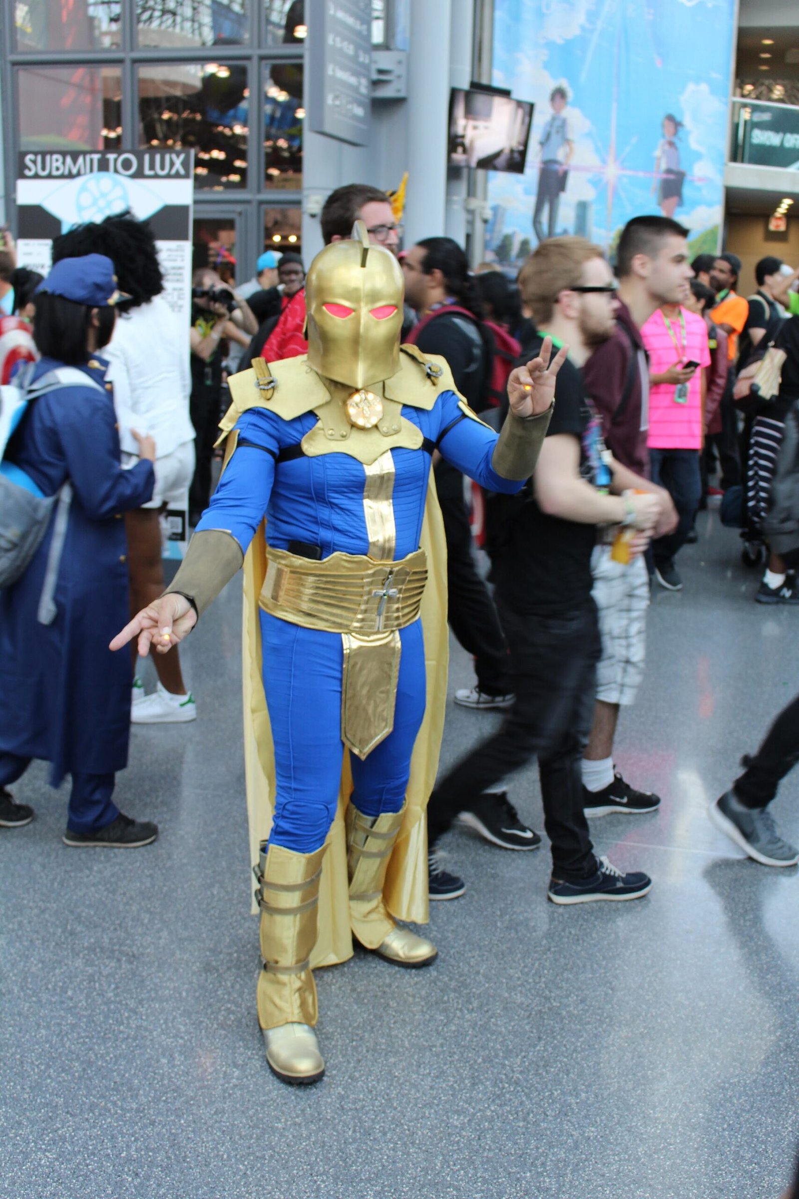A cosplayer at New York Comic Con