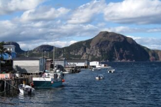 A coastal village in Newfoundland, the setting of Below