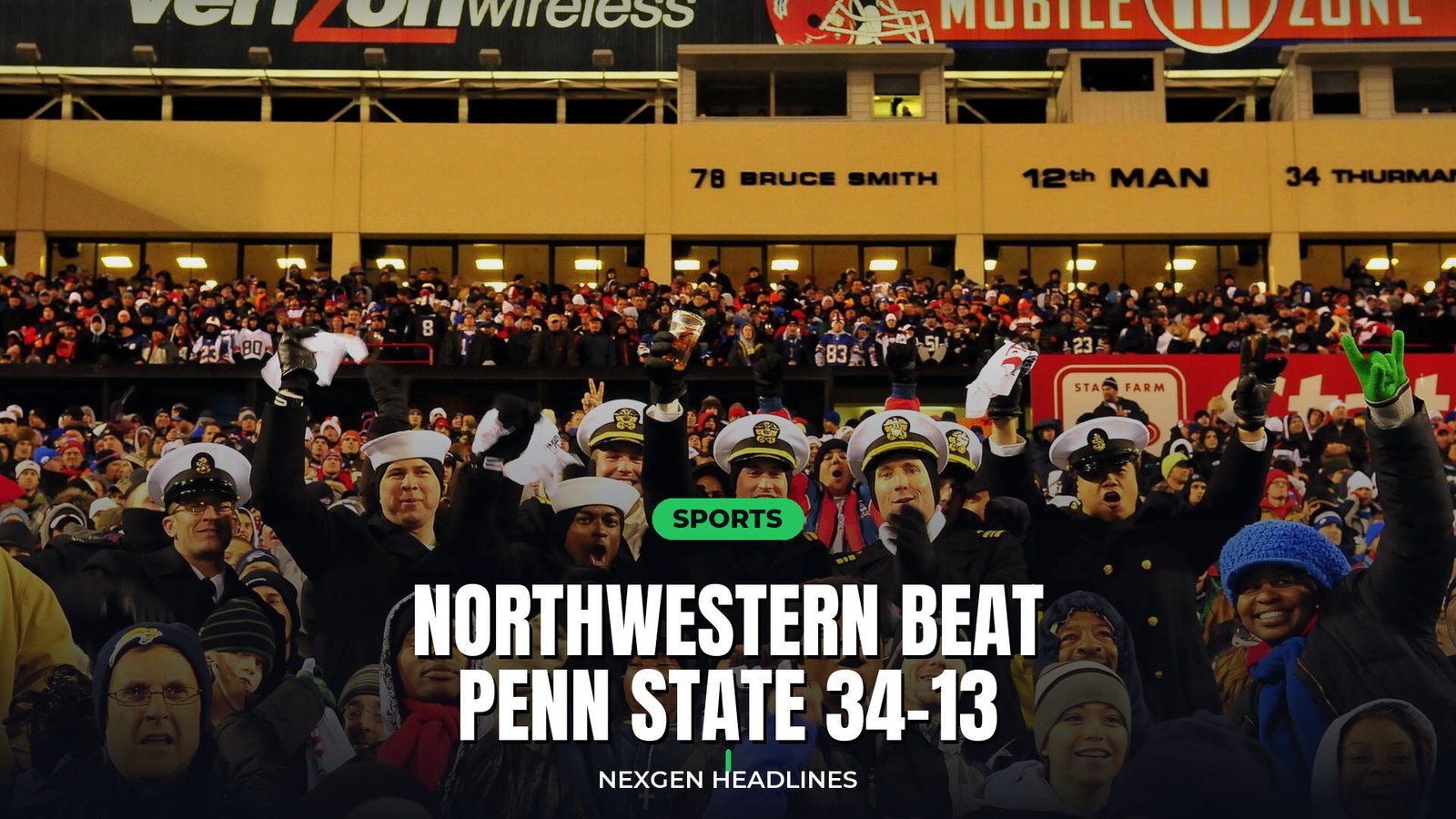 Northwestern beat Penn State 34-13 - Nexgen Headlines