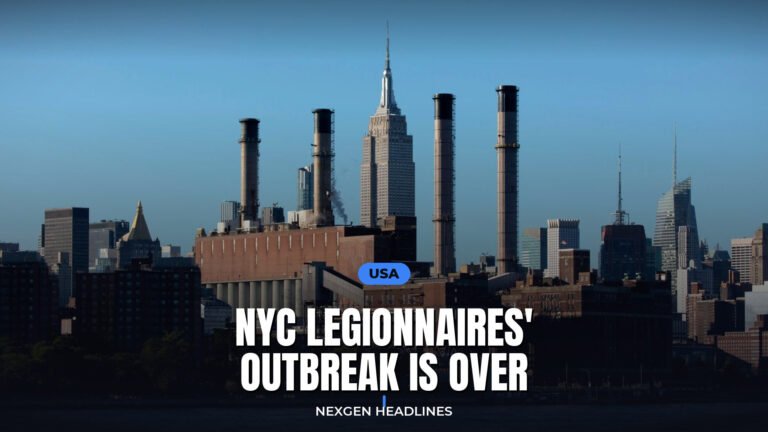 NYC Legionnaires' outbreak is over - Nexgen Headlines